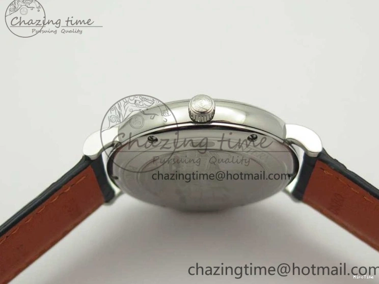 MIROTIME 0518 Portofino Automatic SS FKF 1:1 Best Edition Blue Dial on Blue Leather Strap A Cozy 7133
